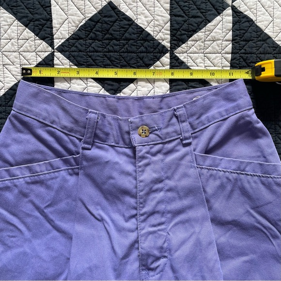 VINTAGE lavender pleated pants, women’s size 24 - Picture 4 of 8